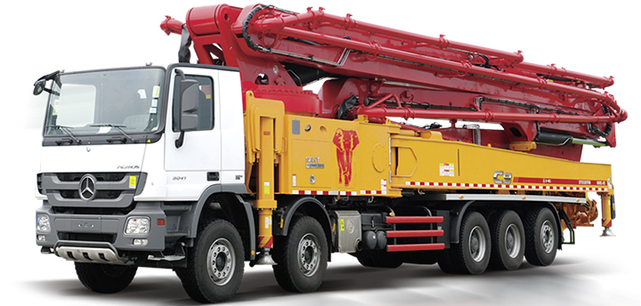 Truck-mounted Concrete Pump